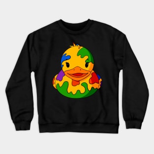 Messy Rubber Duck Crewneck Sweatshirt